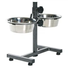 Підставка Trixie під миски для собак + миски 2 х 4.5 л 28 см