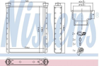 Радіатор пічки NISSENS 72065 Mercedes CLA-Class, A-Class, B-Class, GLA-Class; Infiniti Q A2468300161, 2468300161, 271105DA0A