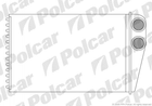 Радиатор печки Polcar 6012N81 Renault Megane, Scenic, Grand Scenic 7701207712