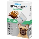 Протикліщові краплі на холку для собак СУПЕРІУМ Невертікс, 10-20 кг