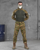 Літній тактичний костюм хижак nero ВТ1033 S - зображення 1