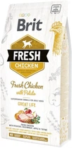 Сухий корм Brit Fresh Great Life для дорослих собак з куркою і картоплею