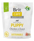 Корм для щенков Brit Care Dog Sustainable Puppy с курицей и насекомыми