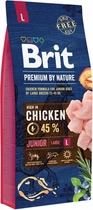 Сухой корм Brit Premium Junior L для щенков и молодых собак крупных пород со вкусом курицы