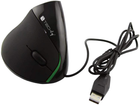 Mysz TECHly Ergonomic Vertical Mouse USB Czarna (8059018360806) - obraz 5