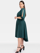 Сукня міді літня жіноча Karko SB169 42/44 Зелена (5903676069874) - зображення 3