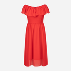 Сукня вечірня міді літня жіноча Karko SB245 38 Рожева (5903676082927) - зображення 9