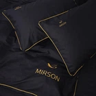 Комплект постільної білизни MirSon Ranforce Elite Corner 16-9000 "Black Stone" 160х220 см (2200008401375)