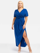 Сукня вечірня довга літня жіноча Karko SB382 50/52 Синя (5903676081739) - зображення 1