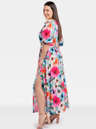 Сукня довга літня жіноча Karko SB430 50/52 Різнокольорова (5903676079248) - зображення 3