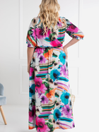 Сукня довга літня жіноча Karko SB430 50/52 Різнокольорова (5903676079248) - зображення 5
