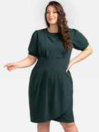 Сукня міді літня жіноча Karko SB468 56 Зелена (5903676107248) - зображення 1