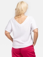 Блузка жіноча Karko BA262 46-48 Біла (5903676150541) - зображення 2