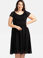 Сукня вечірня міді літня жіноча Karko SB533 54 Чорна (5903676116158) - зображення 1