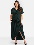 Сукня довга літня жіноча Karko SB534 50/52 Темно-зелена (5903676114154) - зображення 1