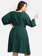 Сукня міді осіння жіноча Karko SB611 52 Зелена (5903676118343) - зображення 2