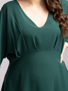 Сукня міді осіння жіноча Karko SB611 56 Зелена (5903676118367) - зображення 8
