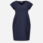 Плаття-футболка міді літнє жіноче Karko SC085 42-44 Темно-синє (5903676190127) - зображення 4