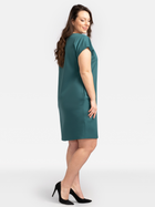 Плаття-футболка міді літнє жіноче Karko SC087 46-48 Зелене (5903676190257) - зображення 3