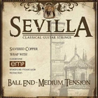 Струны для классической гитары Cleartone 8442 Sevilla Ball End Medium Tension