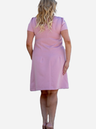Плаття міді літнє жіноче Karko SB334 54-56 Рожеве (5903676073147) - зображення 4
