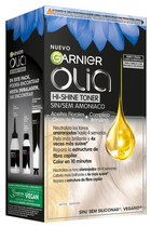 Тонер для волосся Garnier Coloration Olia Hi-Shine Semipermanente 9.1 Rubio Ceniza 174 мл (3600542574211) - зображення 2
