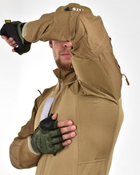 Тактичний штурмовий костюм з наколінниками штани+убакс S койот (87075) - зображення 8