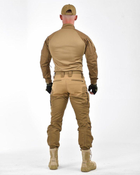 Тактичний штурмовий костюм з наколінниками штани+убакс 2XL койот (87075) - зображення 10
