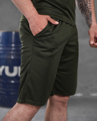 Чоловічий літній комплект ЗСУ За Перемогу шорти+футболка M олива (87397) - зображення 4