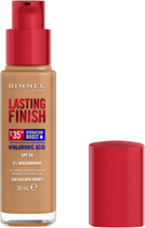 Podkład do twarzy Rimmel London Lasting Finish Hydration Boost 35H SPF 20 350 Golden Honey 30 ml (3616304825170) - obraz 1