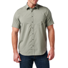 Сорочка тактична 5.11 Tactical Aerial Short Sleeve Shirt Mortar L (71378-095)