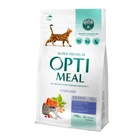 Сухий корм для кішок Optimeal Adult Cat Sterilised Salmon для стерилізованих/кастрованих з лососем