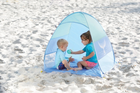 Namiot plażowy dla dzieci Ludi Pop-up tent (LU90035) (3550833900352) - obraz 5