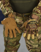 Тактичні рукавички mechanix wear the original мультикам L - зображення 4