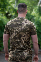 Мужская тактическая пиксельная футболка с липучкой под шеврон Coolmax 46 - изображение 4