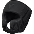 Боксерский шлем RDX T15 Noir Cheek Protector Matte