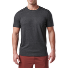 Футболка тактична потовідвідна 5.11 Tactical PT-R Charge Short Sleeve Top 2.0 Black Heather XL (82128-135) - зображення 1