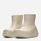 Kalosze damskie krótkie Crocs Classic Crush Rain Boot 207946-BONE 39-40 Kremowe (196265156962) - obraz 4