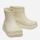 Kalosze damskie krótkie Crocs Classic Crush Rain Boot 207946-BONE 38-39 Kremowe (196265156955) - obraz 5