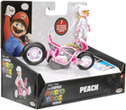 Фігурка Jakks Pacific Sherwood Super Mario Movie Peach With Kart 6 см (0192995417694) - зображення 1