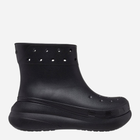 Жіночі гумові чоботи низькі Crocs Classic Crush Rain Boot 207946-BLK 36-37 Чорні (196265150496) - зображення 1