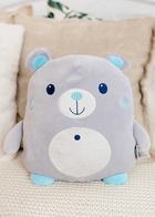 Іграшка для дітей InnoGIO GIOplush Bear Gray Cuddly GIO-821 сіра (5903317816546) - зображення 9