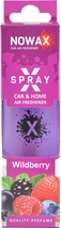 Ароматизатор з розпилювачем в коробці Nowax X Spray 50 мл Wildberry (NX07604)