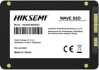 Dysk SSD Hiksemi WAVE(S) 480GB 2.5" SATAIII 3D NAND TLC (HS-SSD-WAVE(S)(STD)/480G/SATA/WW) - obraz 3