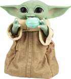Інтерактивна іграшка Hasbro Star Wars Mandalorian Galactic Snackin' Grogu 23 см (5010993856909) - зображення 3