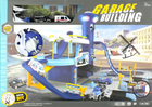 Parking policyjny Meet Hot Garage Bulding z samochodami i akcesoriami (5904335848441) - obraz 1