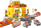 Паркінг Meet Hot Ejection Garage Пожежна бригада з автомобілями та аксесуарами (5904335848366) - зображення 4