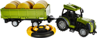 Traktor z przyczepą zdalnie sterowany Mega Creative RC Farm z akcesoriami (5908275134213) - obraz 4