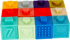 Кубики м'які Mega Creative Сенсорні 12 шт (5908275185918) - зображення 4