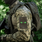 Нашивка M-Tac Cat Eyes Laser Cut Ranger Green/Green/GID - изображение 11